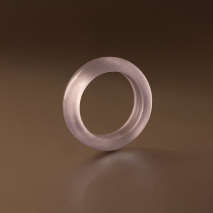 Skinny Lavender Moon Ring