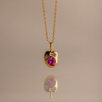 Mixed Birthstone Capsule Necklace