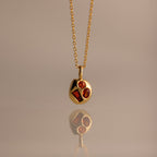 Mixed Birthstone Capsule Necklace