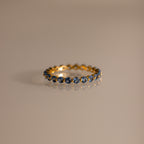Lace Eternity Birthstone Ring