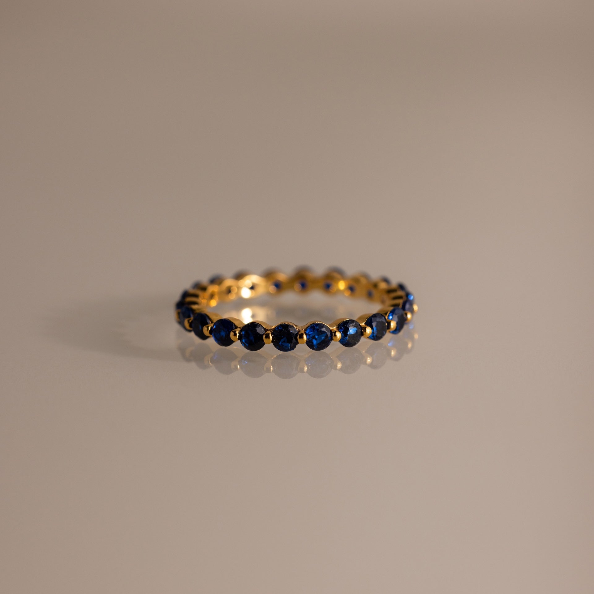 Lace Eternity Birthstone Ring
