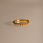 Lace Eternity Birthstone Ring