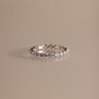 Lace Eternity Birthstone Ring