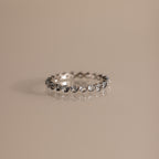 Lace Eternity Birthstone Ring