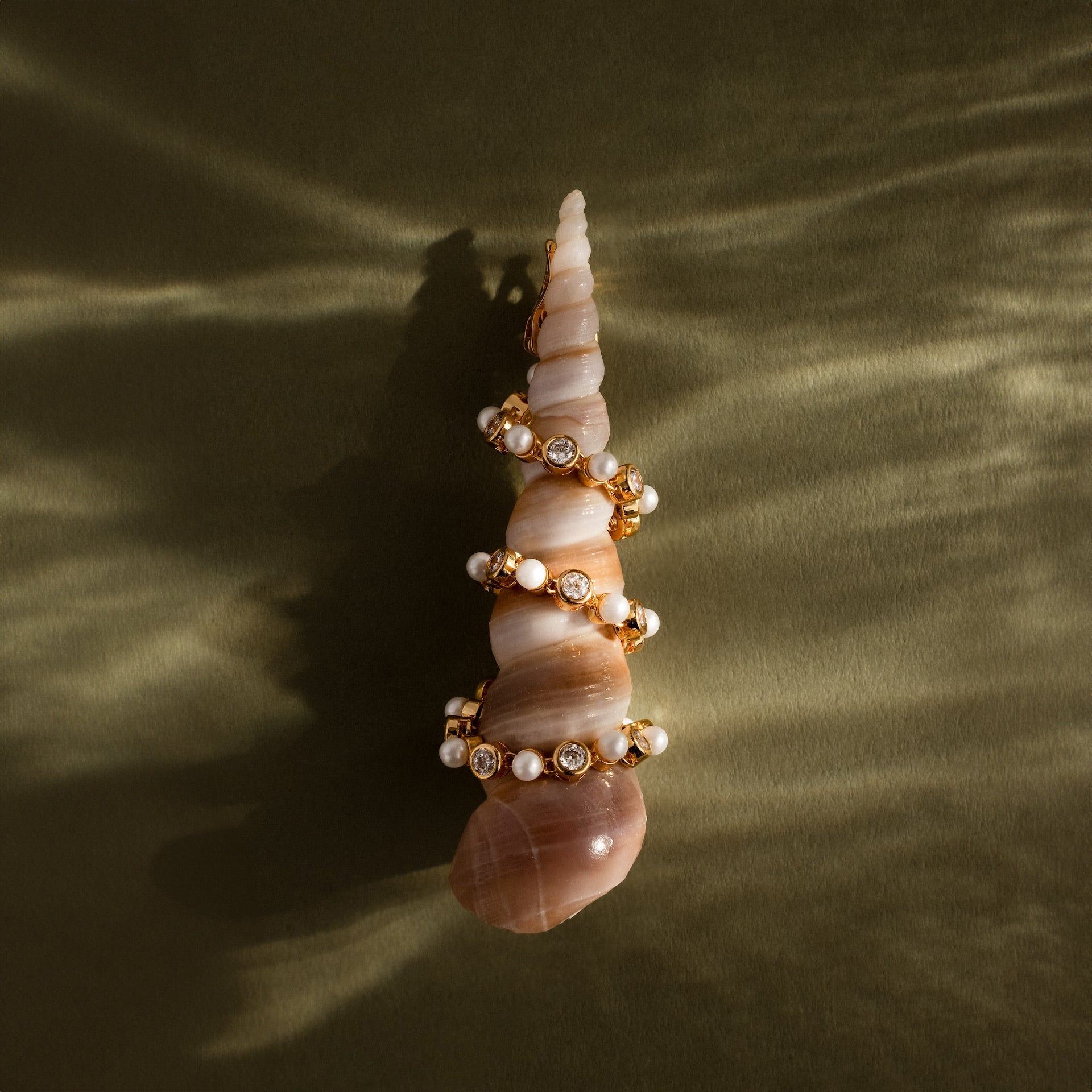 Pearl & Diamond Tennis Bracelet