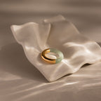 Half Jade Ring
