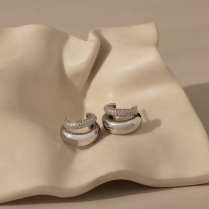 Duo Pave Dome Studs