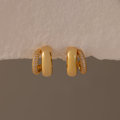 Duo Pave Dome Studs