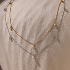 Diamond Station Necklace