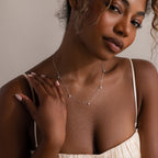 Diamond Station Necklace