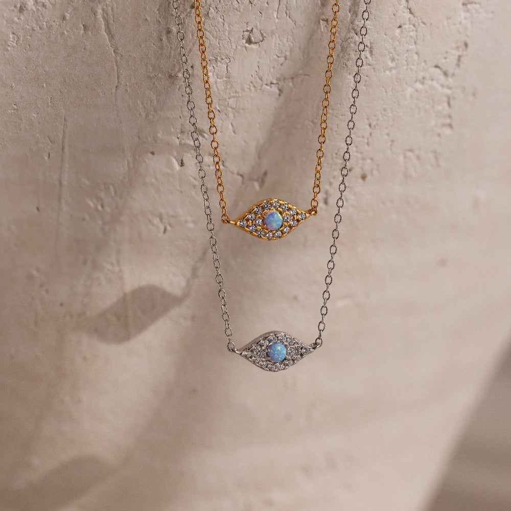 Opal Eye Necklace