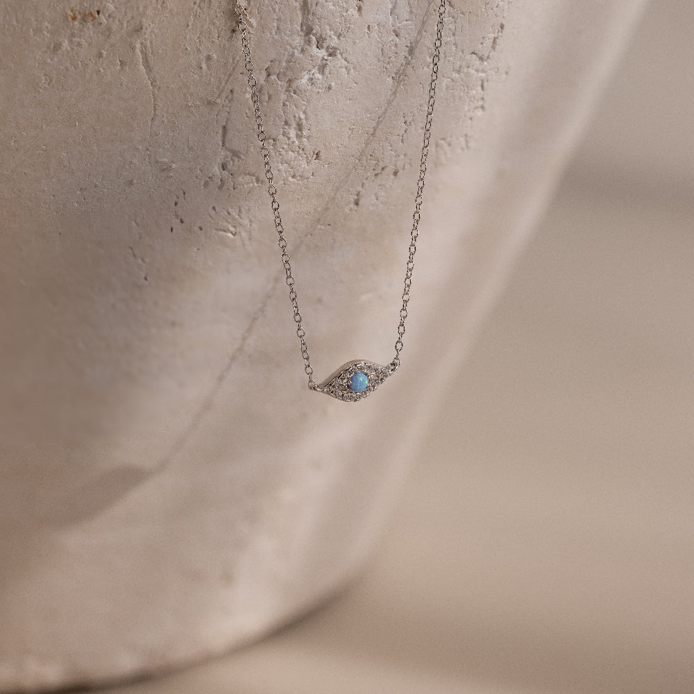 Opal Eye Necklace