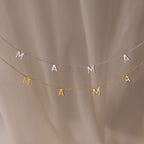 Mama Letter Necklace