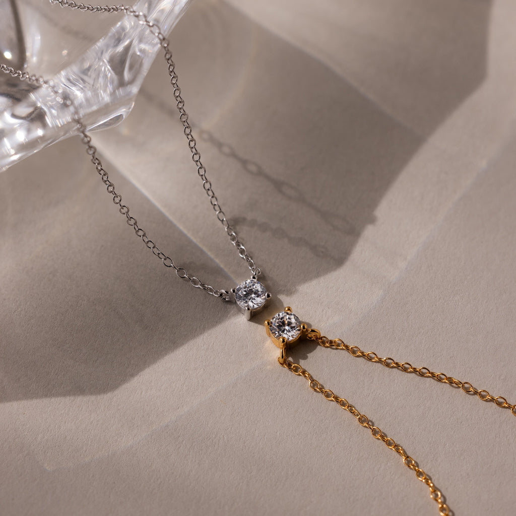 Dainty Diamond Necklace
