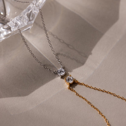 Dainty Diamond Necklace