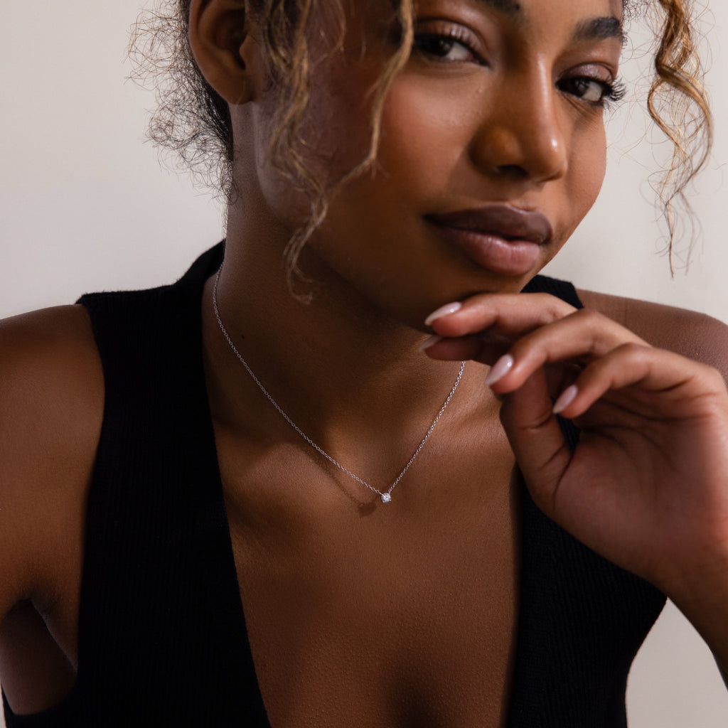 Dainty Diamond Necklace