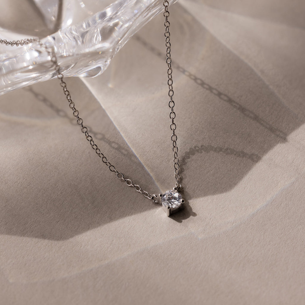 Dainty Diamond Necklace