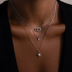 Sun & Moon Eternity Necklace