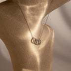 Sun & Moon Eternity Necklace