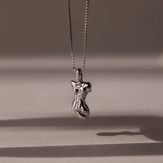 Kinn Body Necklace in Silver