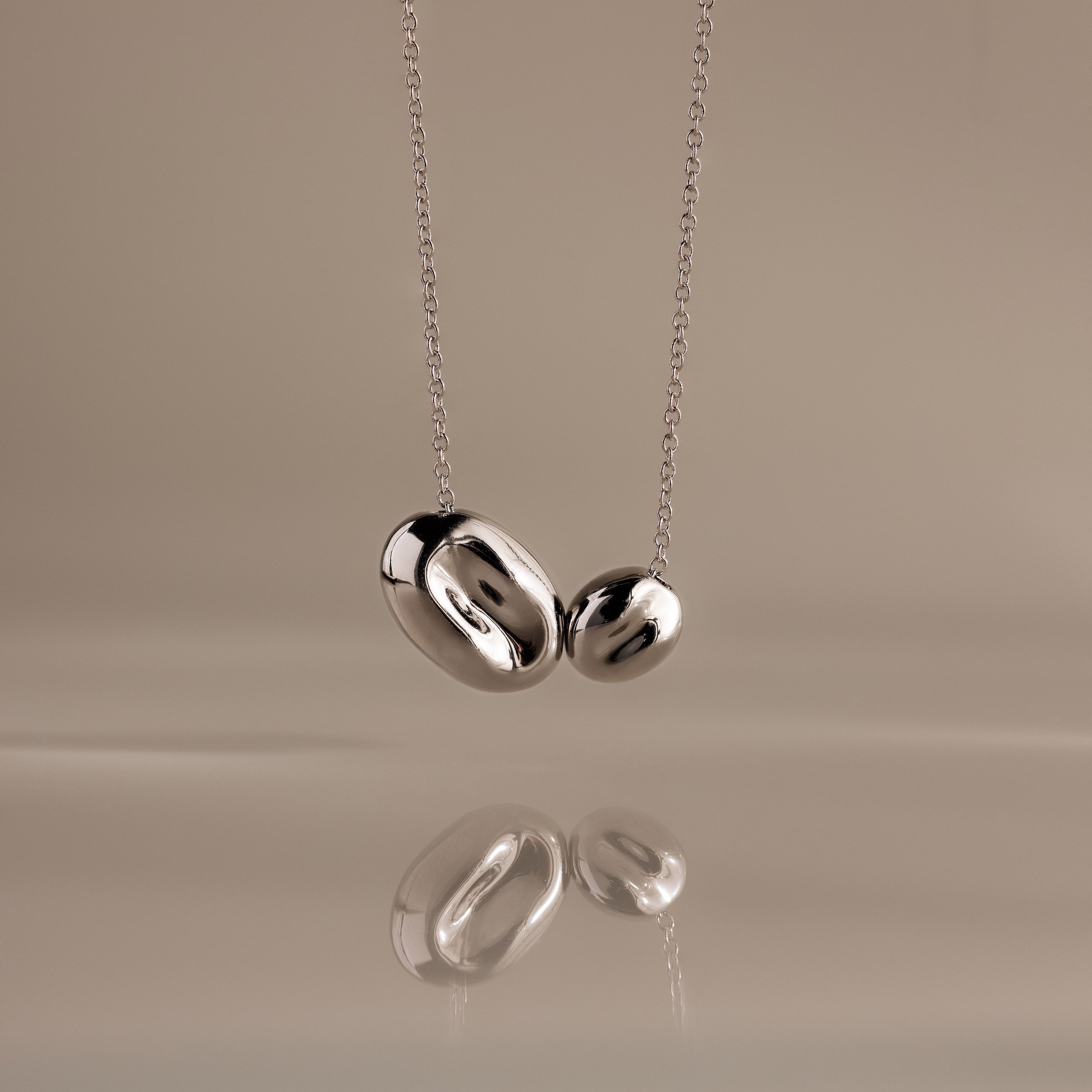 Duo Pebble Necklace