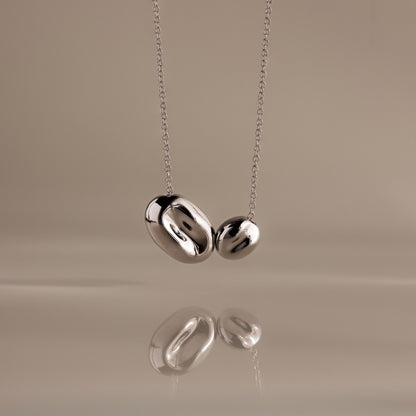 Duo Pebble Necklace