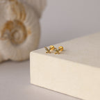 Butterfly Birthstone Flatback Studs