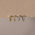 Diamond Cluster Hoops