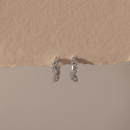 Diamond Cluster Hoops
