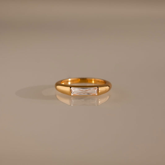Baguette Signet Ring