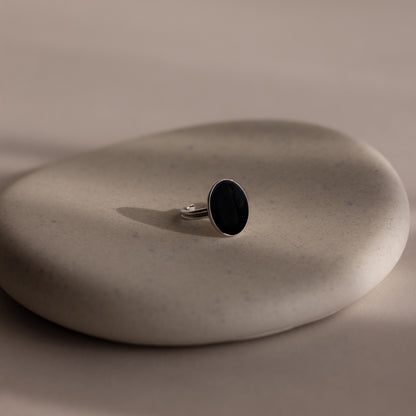 Midnight Hour Onyx Ring