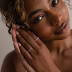 Crystal Stacking Ring Set