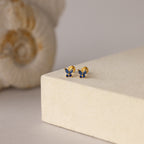 Butterfly Birthstone Flatback Studs