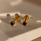 Birthstone Flatback Studs
