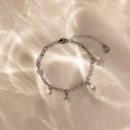 Seaside Pearl Charm Bracelet