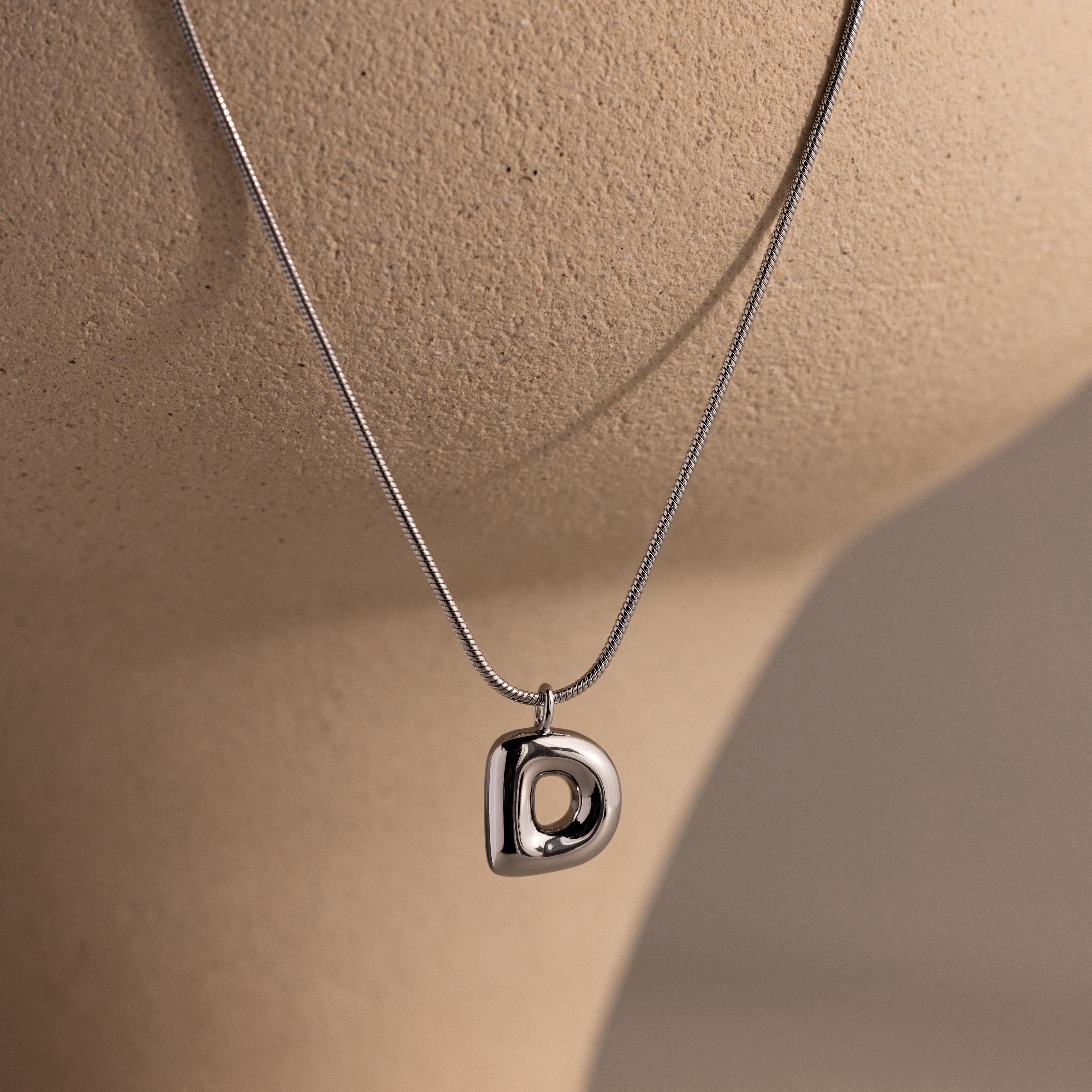 Bubble Letter Necklace