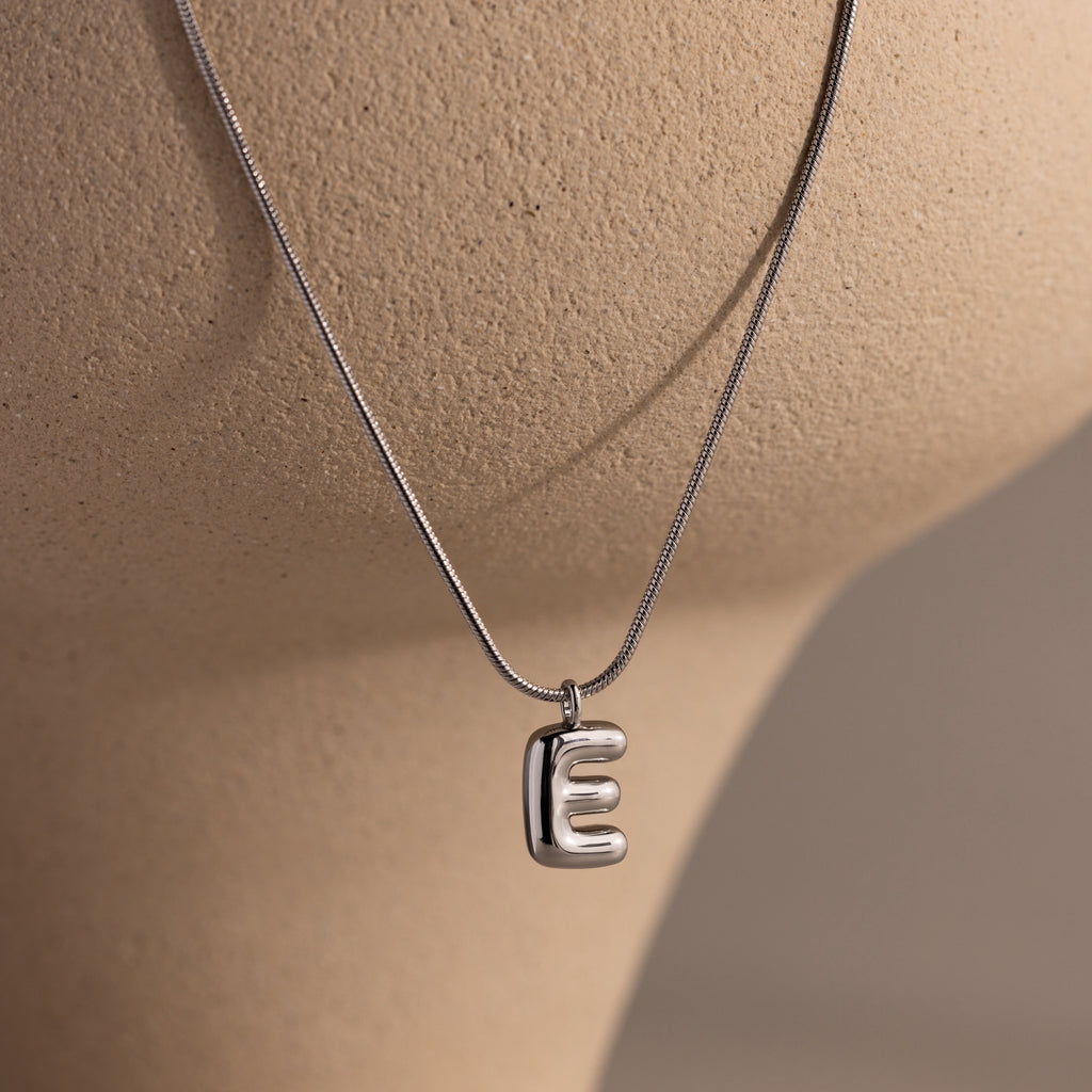 Bubble Letter Necklace