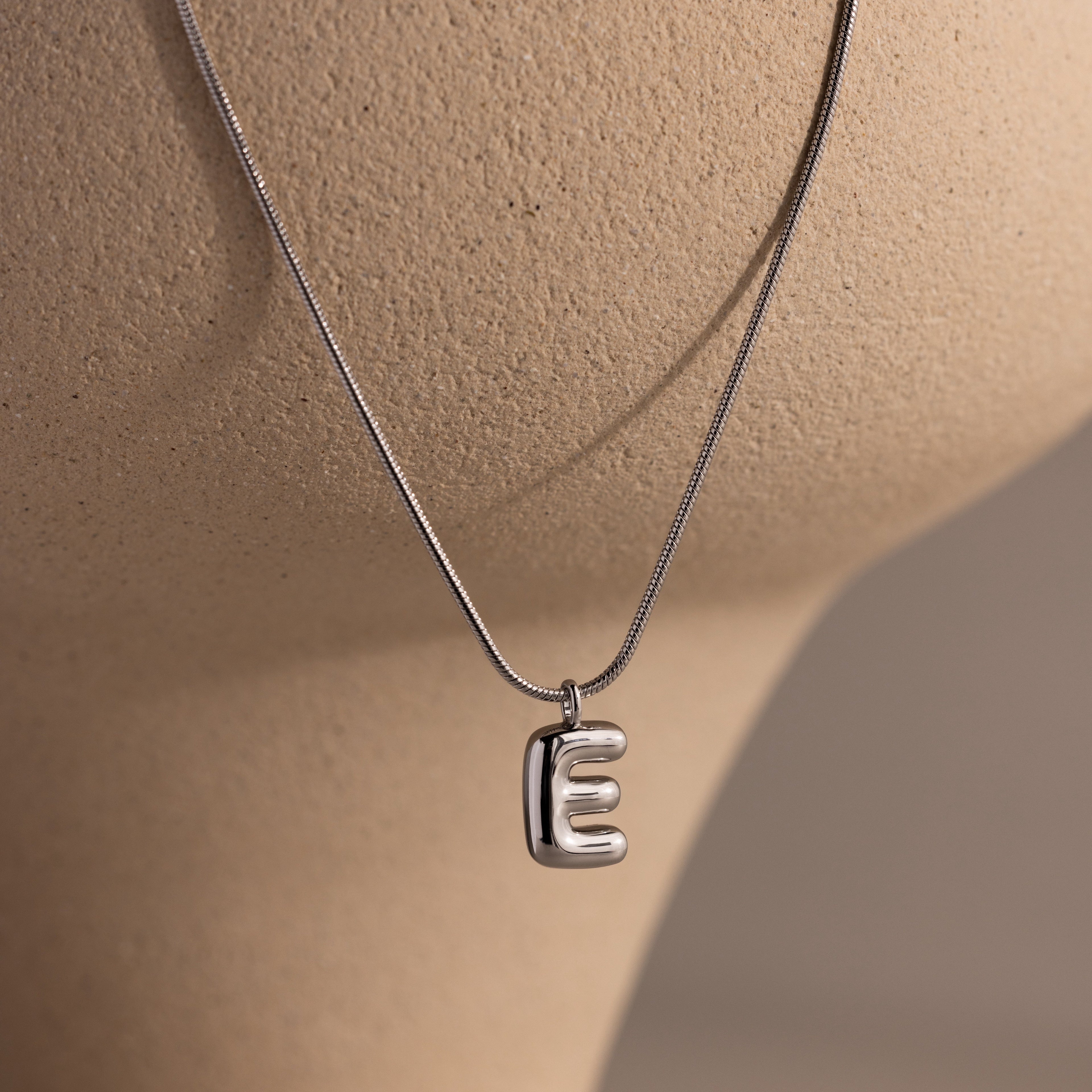 Bubble Letter Necklace