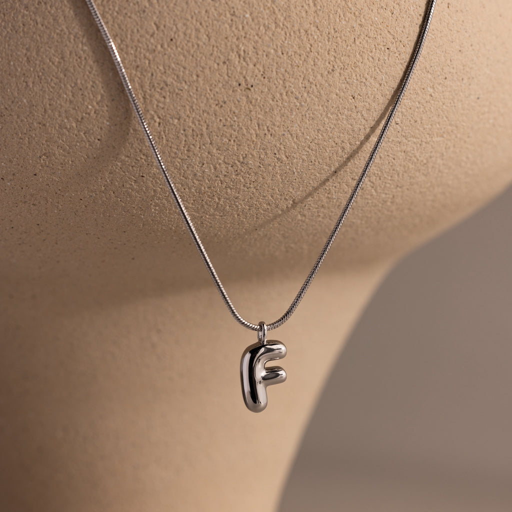 Bubble Letter Necklace