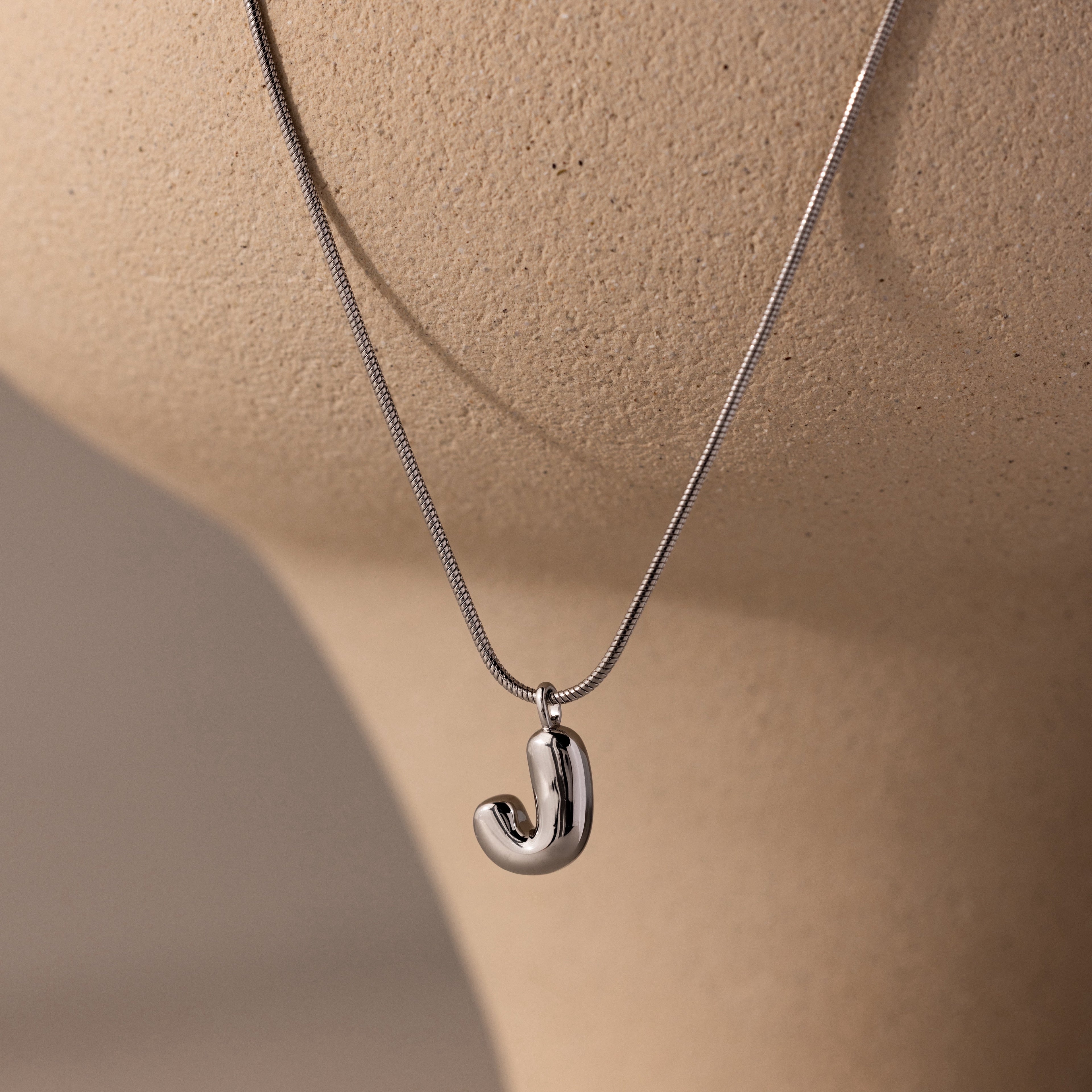 Bubble Letter Necklace