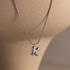 Bubble Letter Necklace
