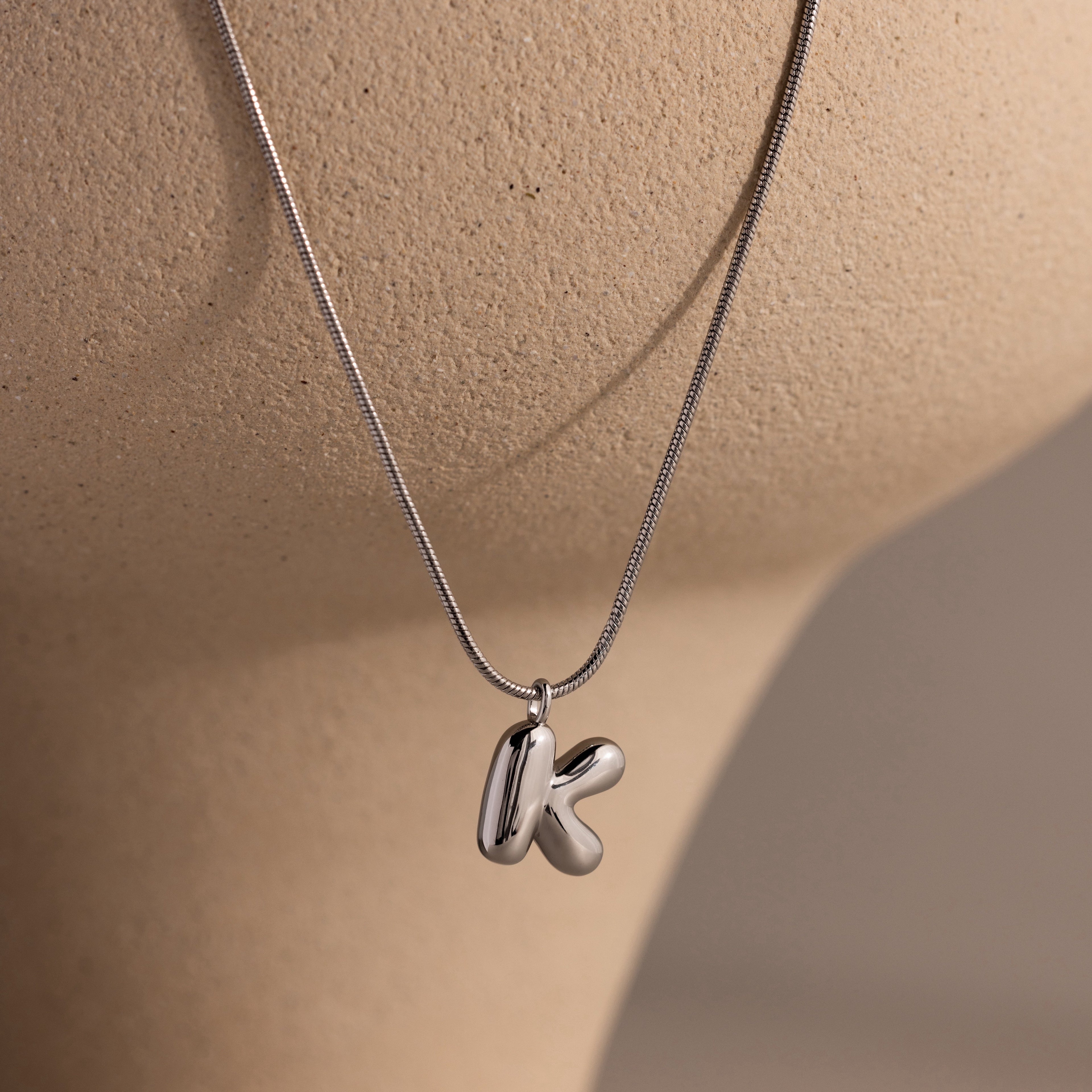 Bubble Letter Necklace