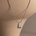 Bubble Letter Necklace