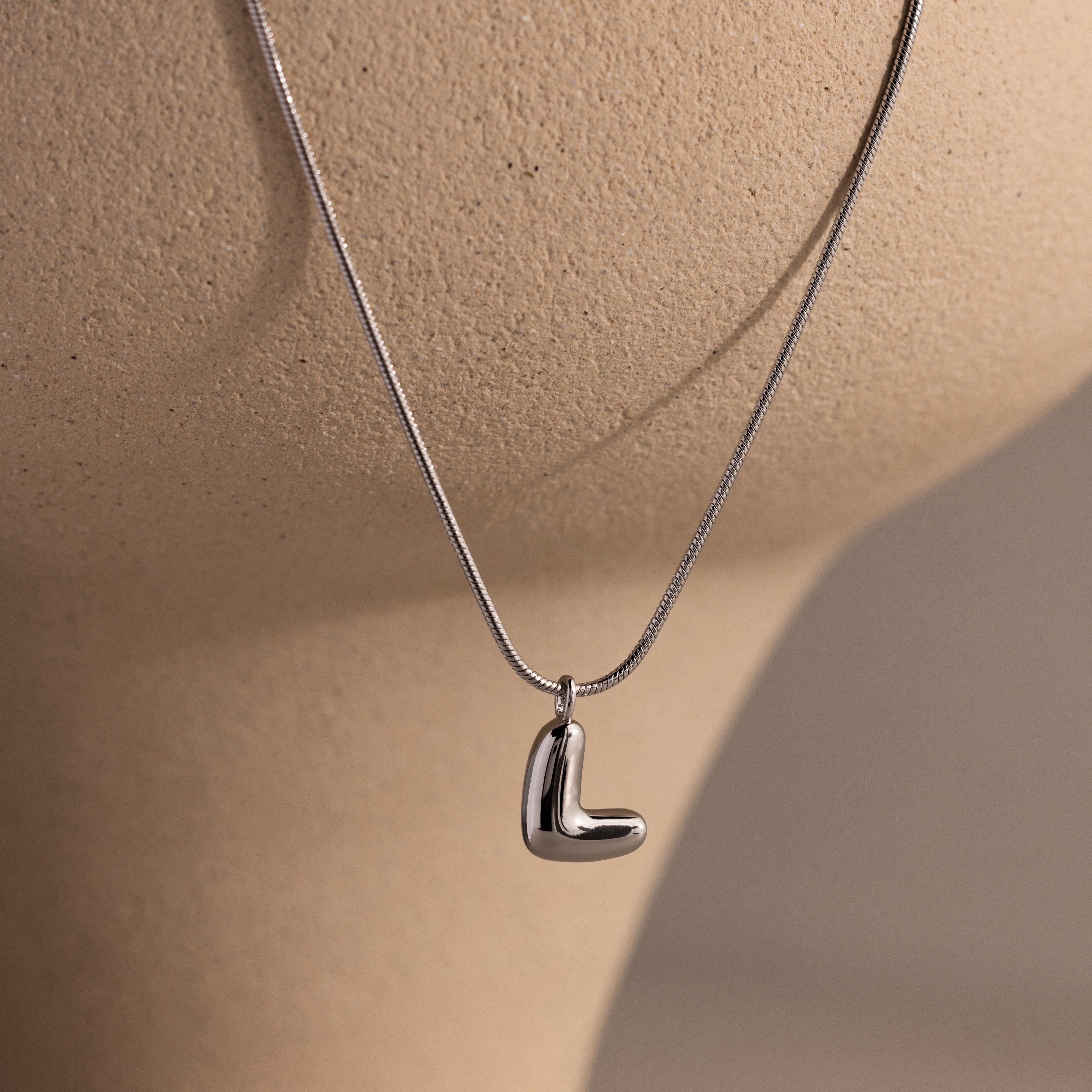 Bubble Letter Necklace