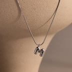 Bubble Letter Necklace