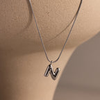 Bubble Letter Necklace