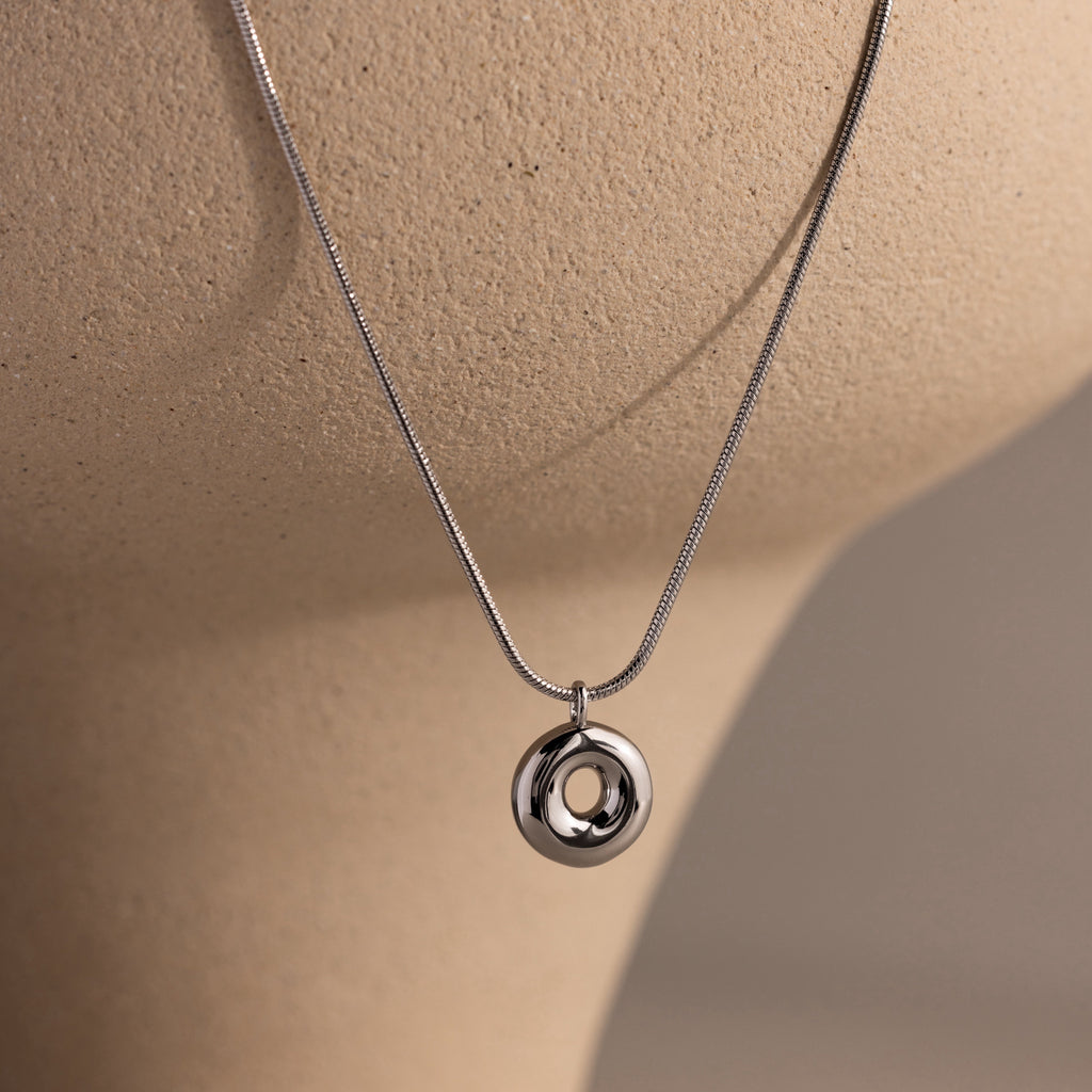 Bubble Letter Necklace