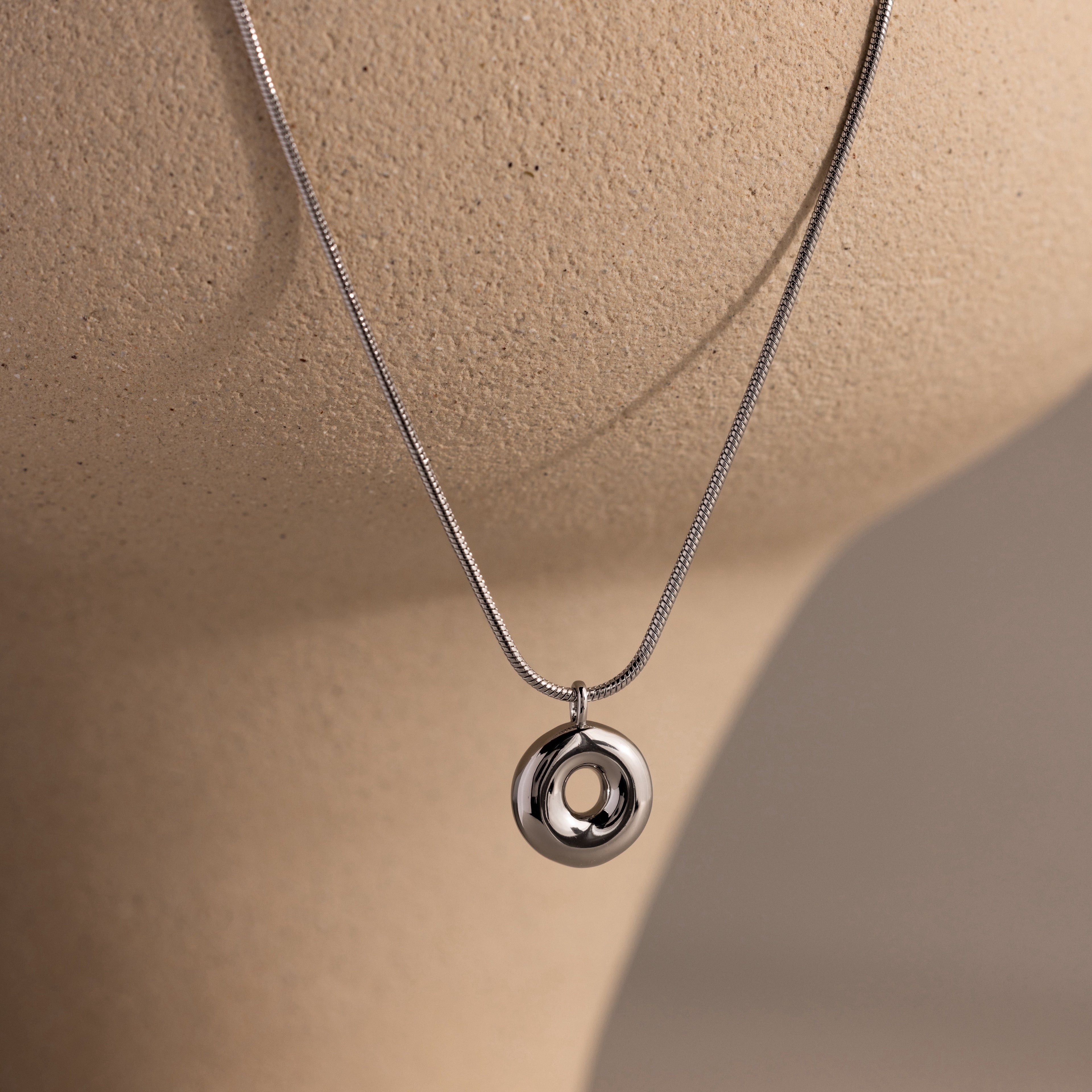Bubble Letter Necklace