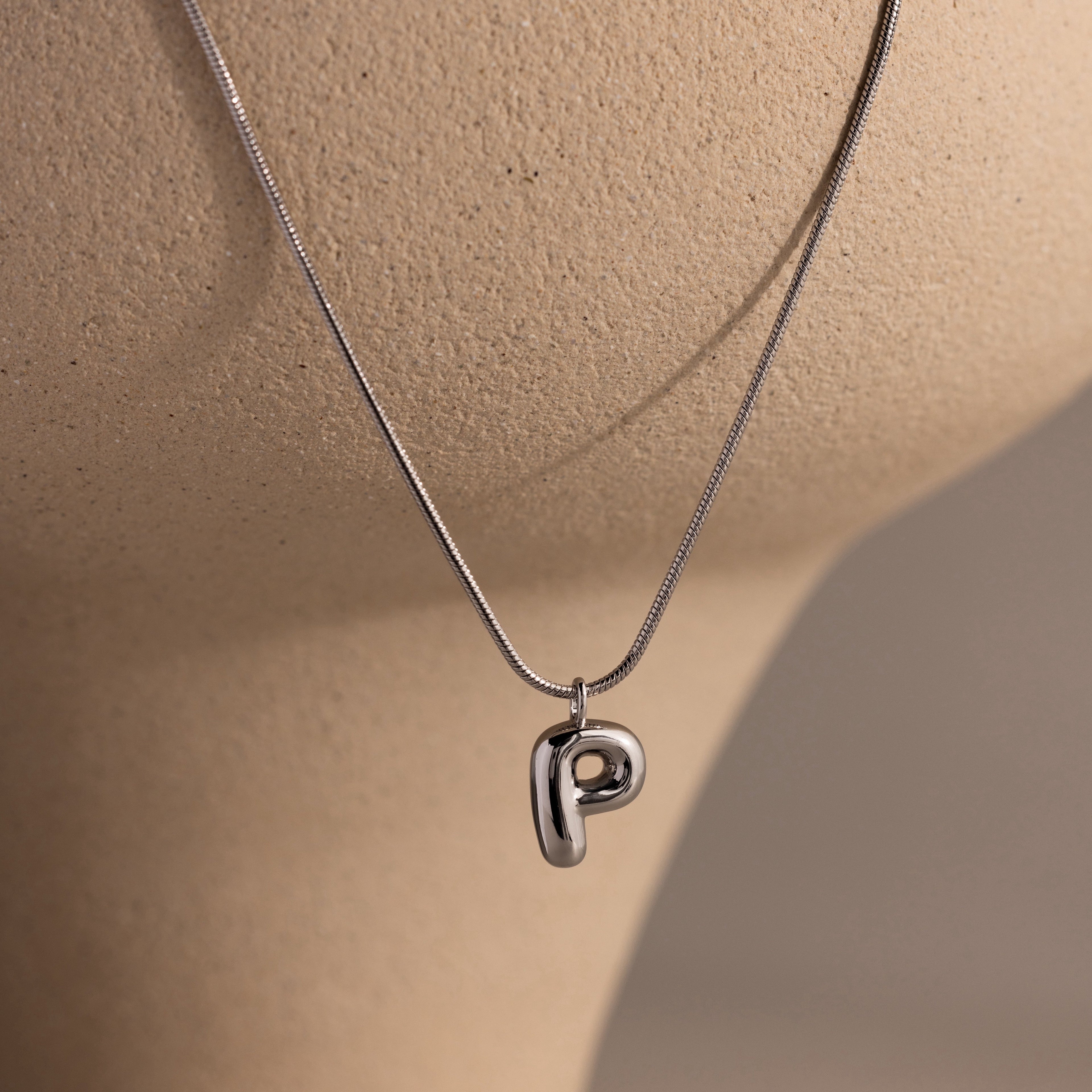 Bubble Letter Necklace