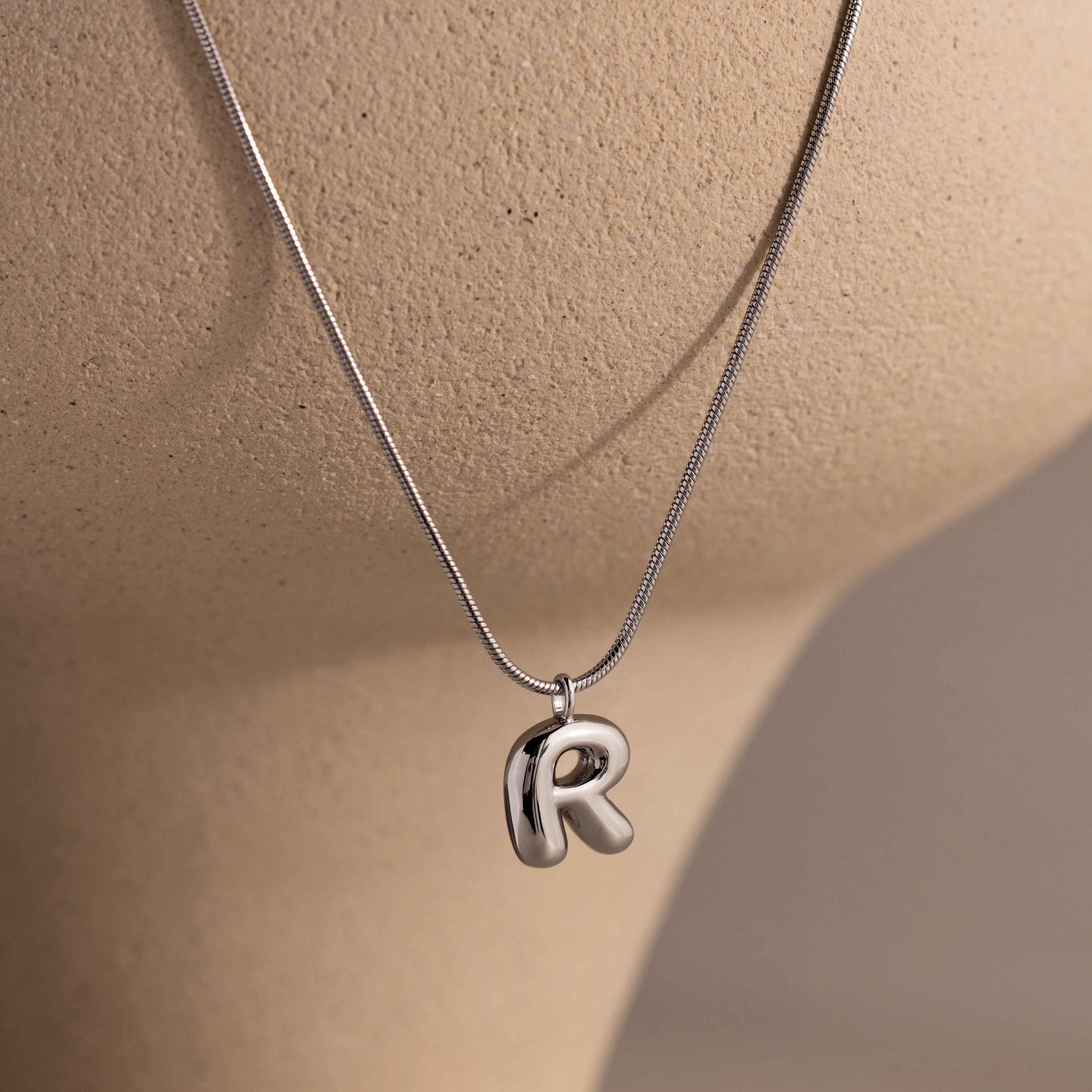 Bubble Letter Necklace